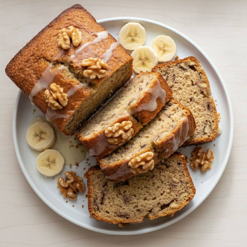 Classic Banana Walnut Loaf