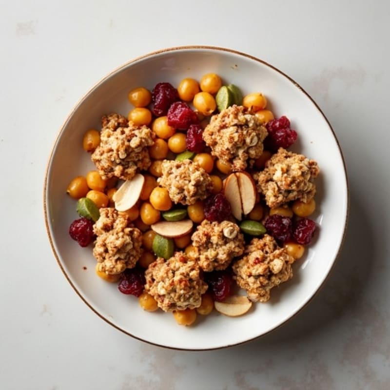 Crunchy Sweet-Salty Trail Mix Clusters