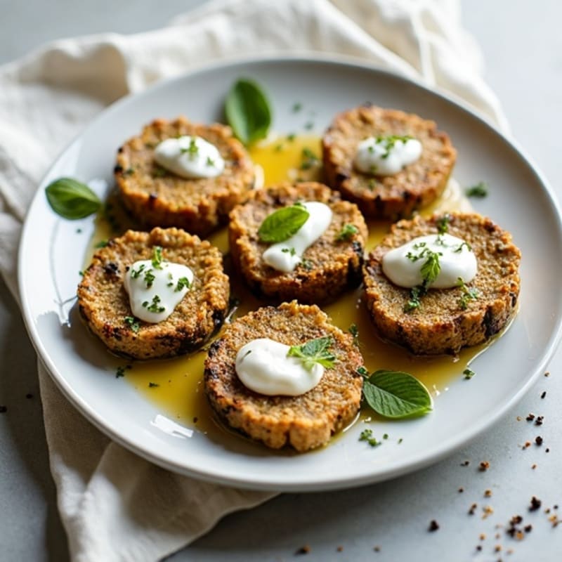 Crispy Herb-Roasted Eggplant Steaks