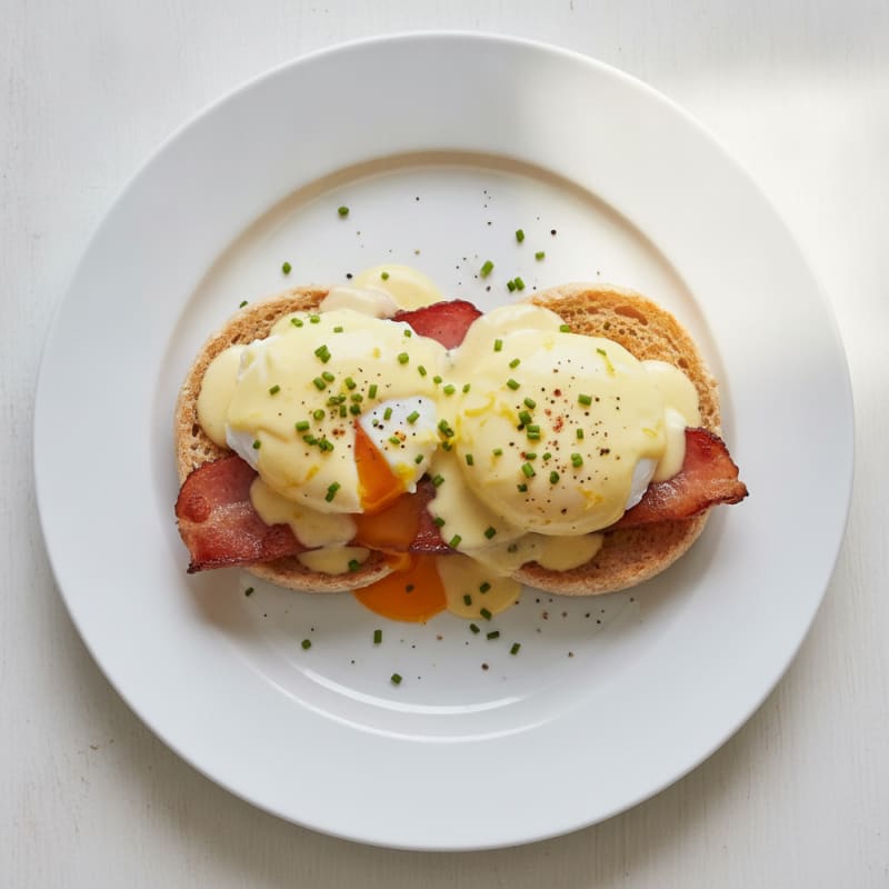 Classic Eggs Benedict with Hollandaise