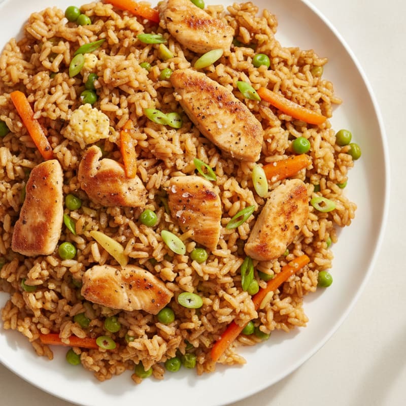 Chicken and Vegetable Fried Rice