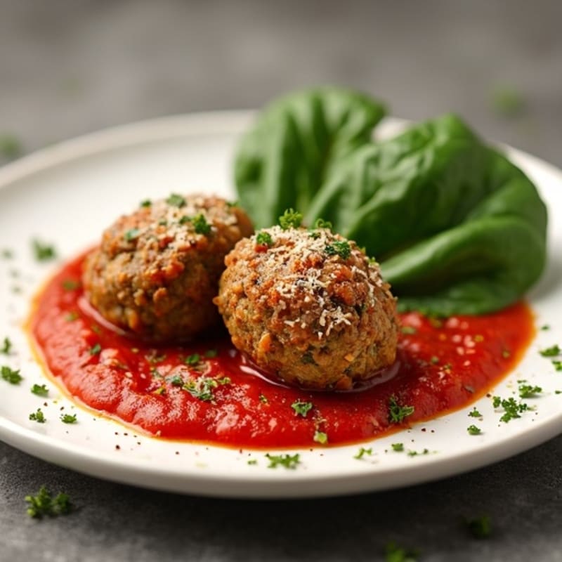 Hearty Baked Lentil Meatballs