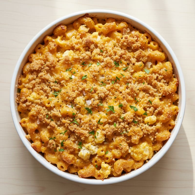 Baked Macaroni and Cheese Casserole