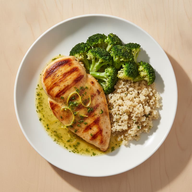 Pan-Seared Chicken with Lemon-Herb Sauce