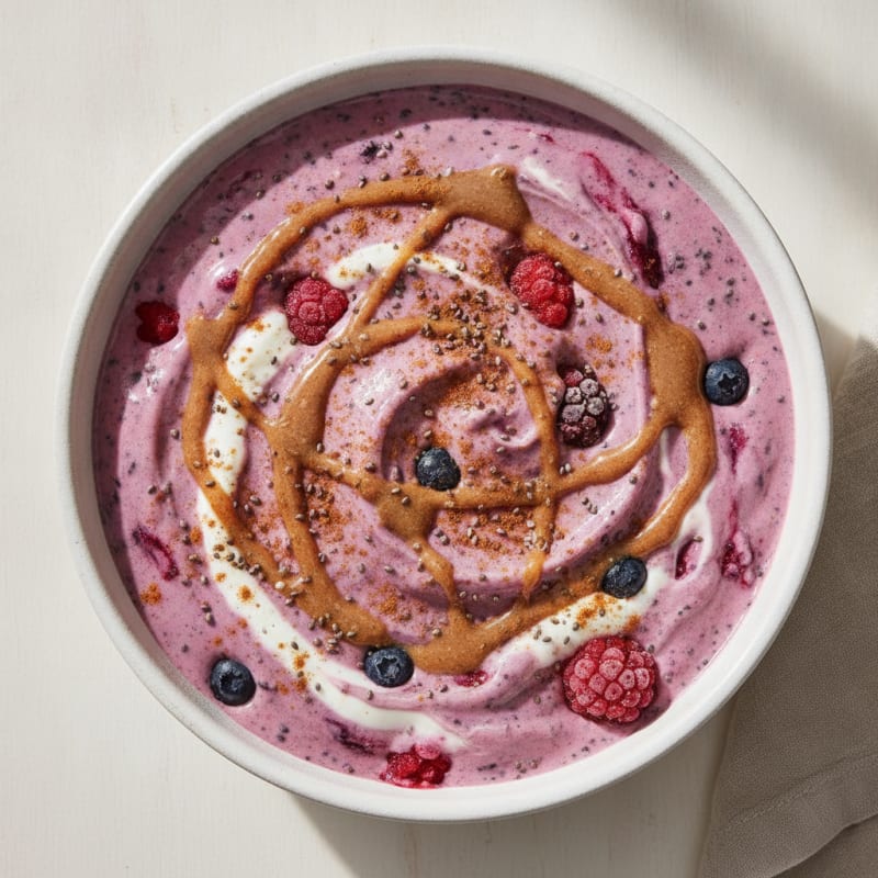 Mixed Berry Protein Power Smoothie