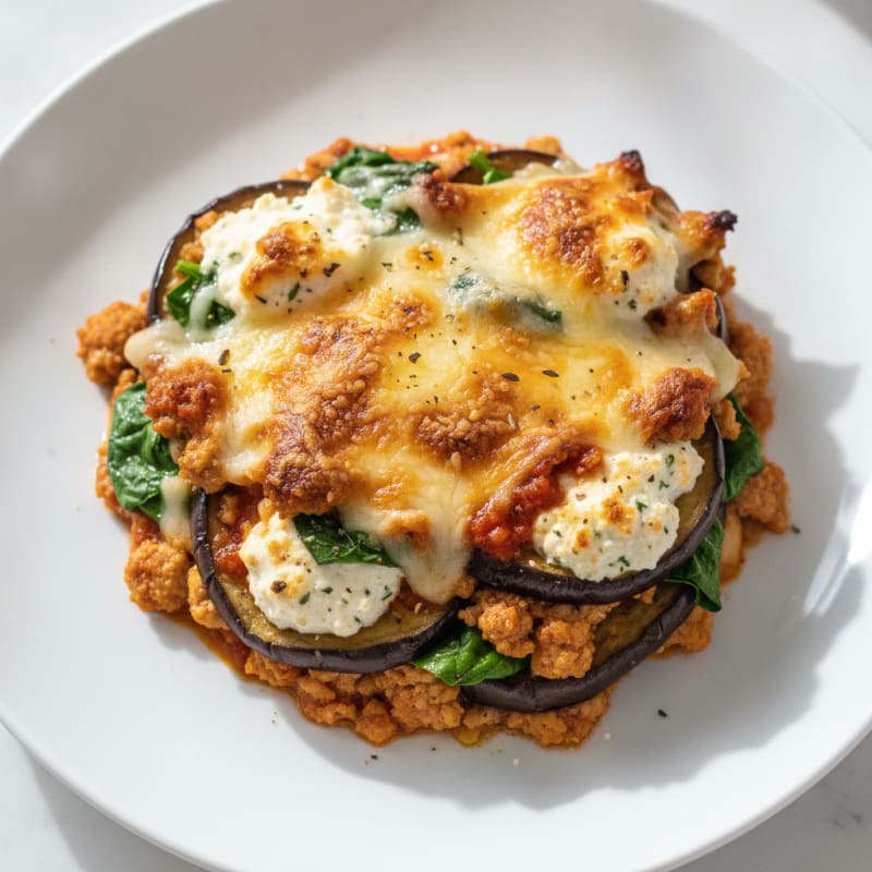 Baked Eggplant Lasagna with Ricotta