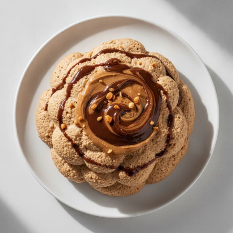 Silky Greek Yogurt Protein Mousse with Cocoa and Peanut Butter