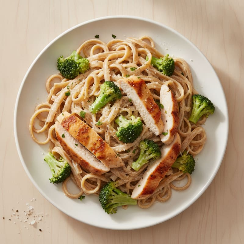 Chicken Alfredo Fettuccine Pasta