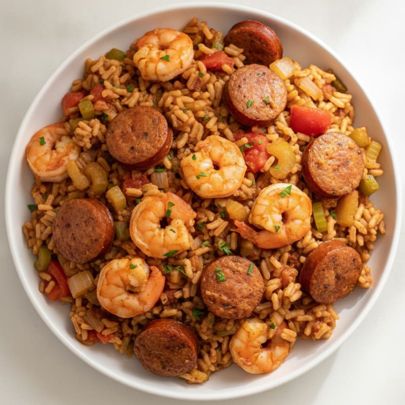 Creole Jambalaya with Andouille Sausage