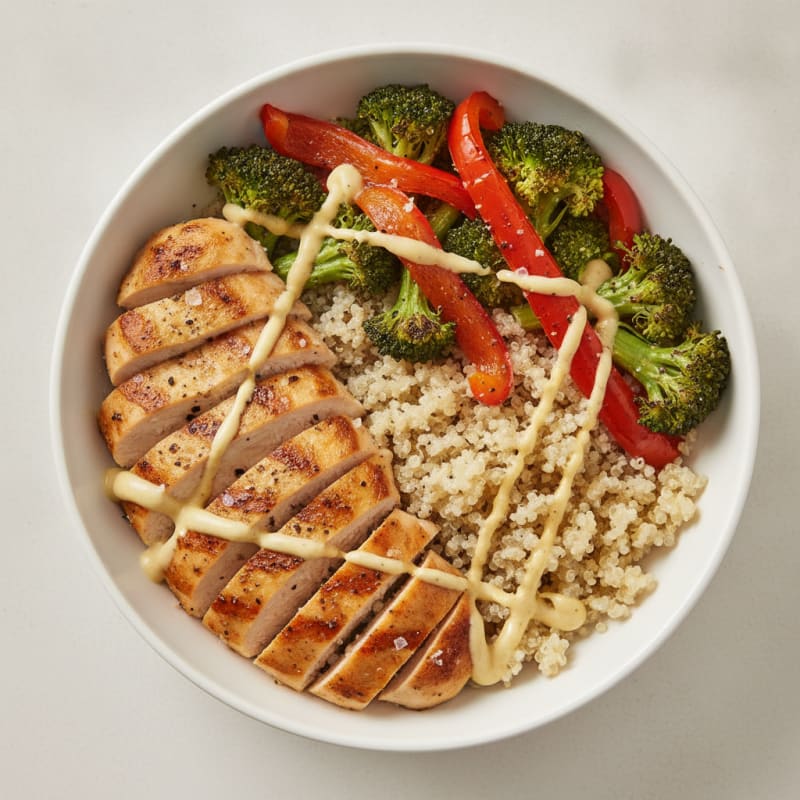 Chicken and Veggie Power Bowl