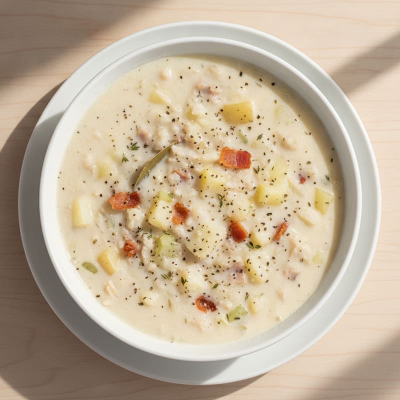 Classic New England Clam Chowder