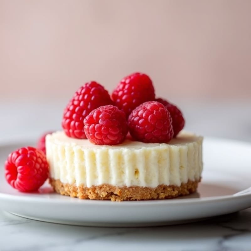 Creamy Greek Yogurt Protein Cheesecake