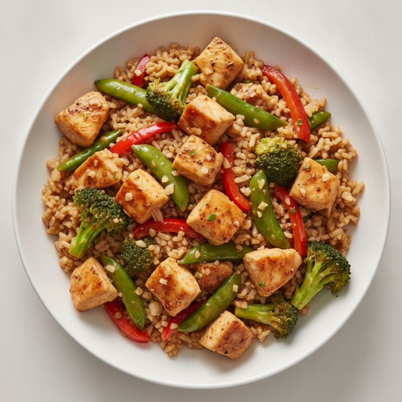 Teriyaki Chicken Stir-Fry with Vegetables