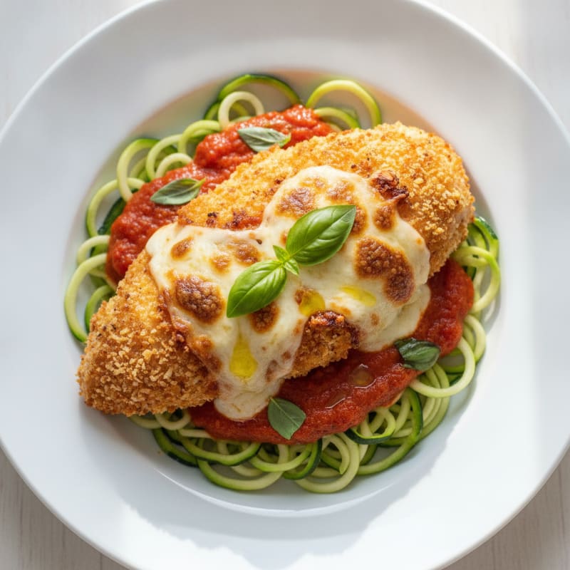 Baked Chicken Parmesan with Marinara