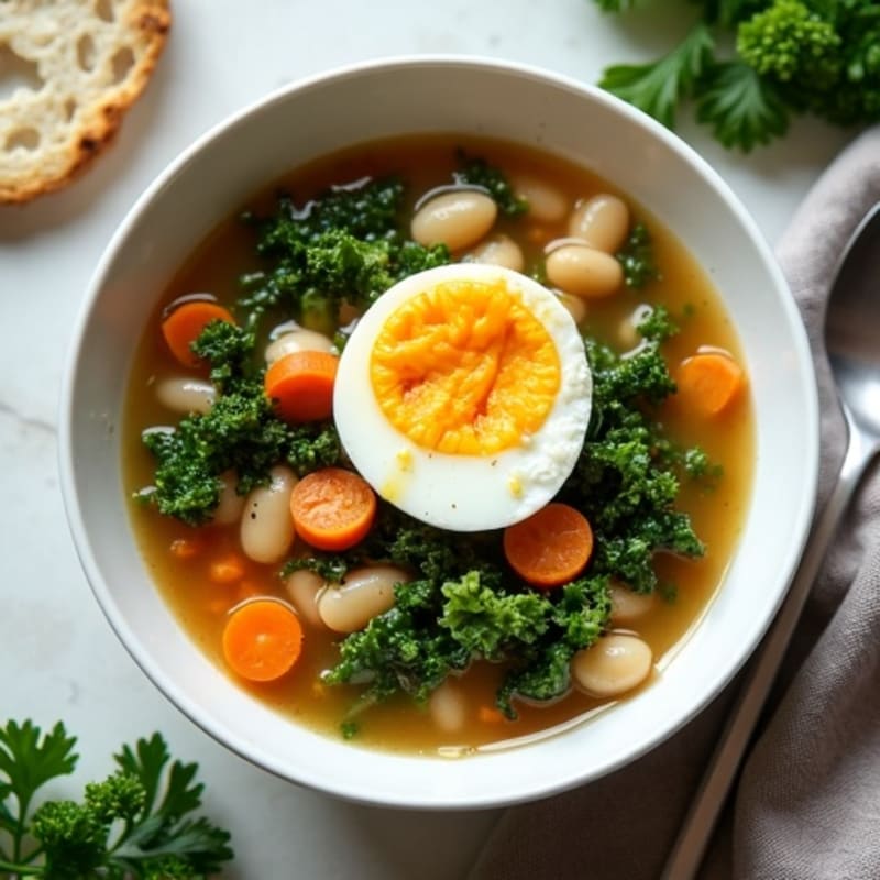 Hearty Kale and White Bean Soup