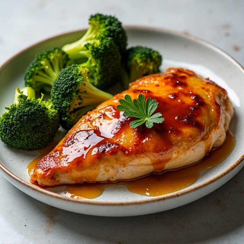 Sheet Pan Teriyaki Chicken with Crispy Roasted Broccoli