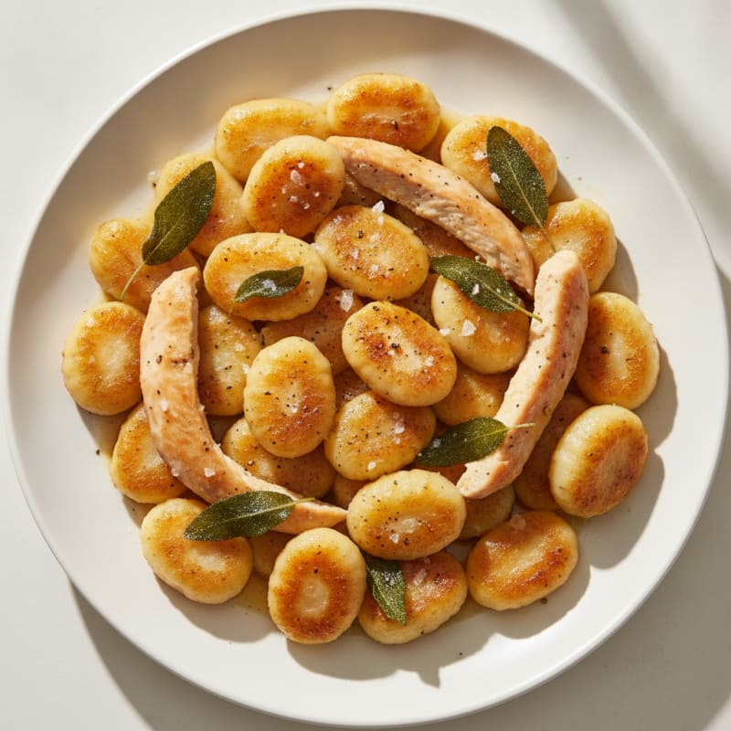 Ricotta Gnocchi with Sage Butter Sauce