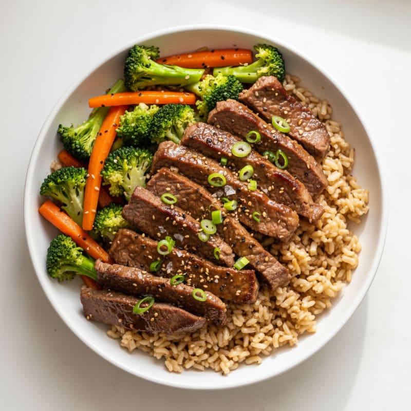 Tender Sesame-Ginger Beef Bulgogi