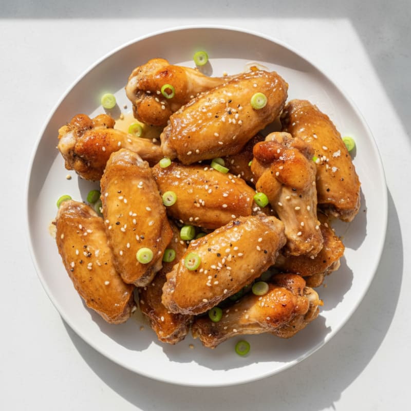Honey-Glazed Chicken Wings