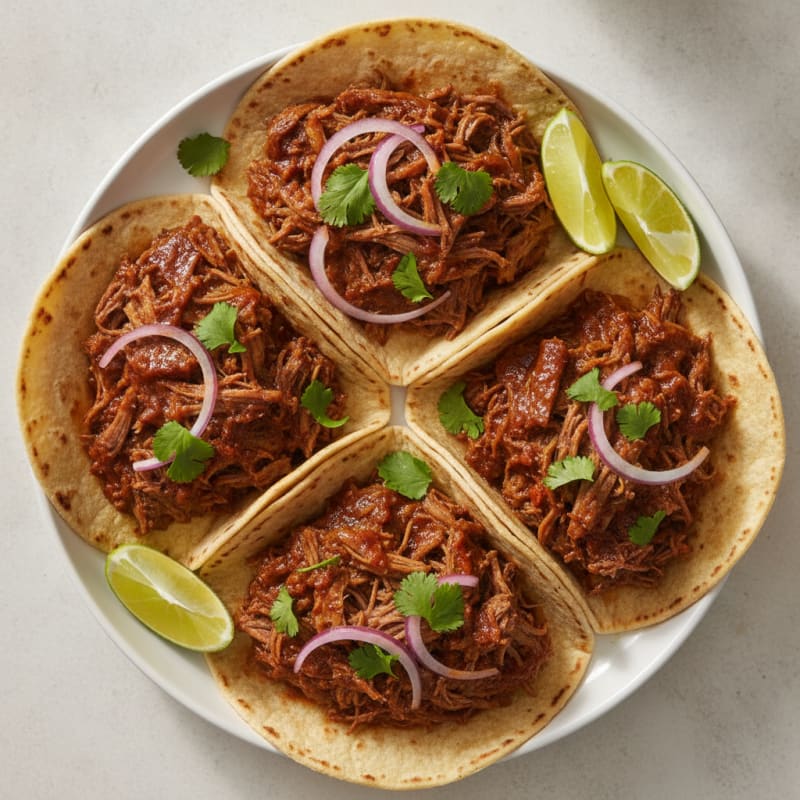 Slow-Cooker Shredded Beef Tacos