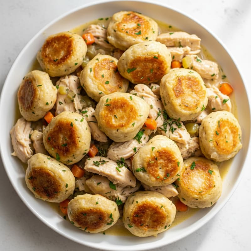 Homestyle Chicken and Herb Dumplings
