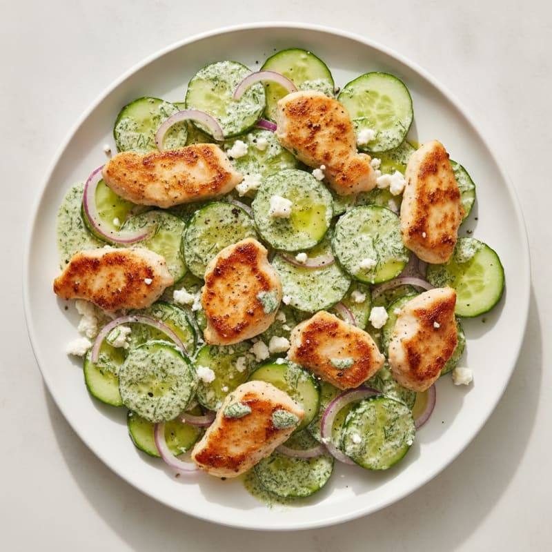 Cool Cucumber and Dill Salad