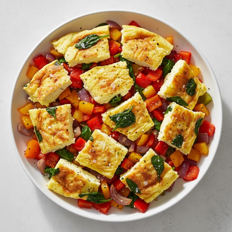 Sheet Pan Eggs with Roasted Vegetables