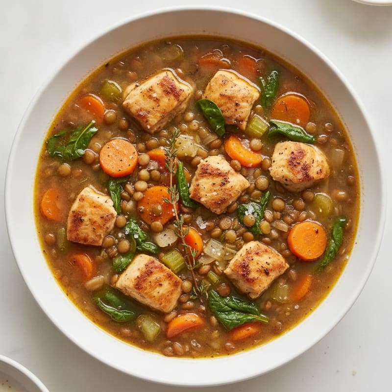Hearty Lentil and Vegetable Stew