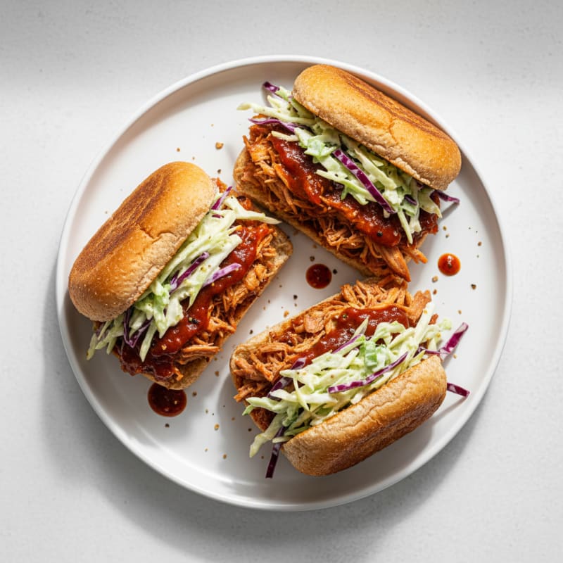 Smoky BBQ Pulled Pork Sandwiches