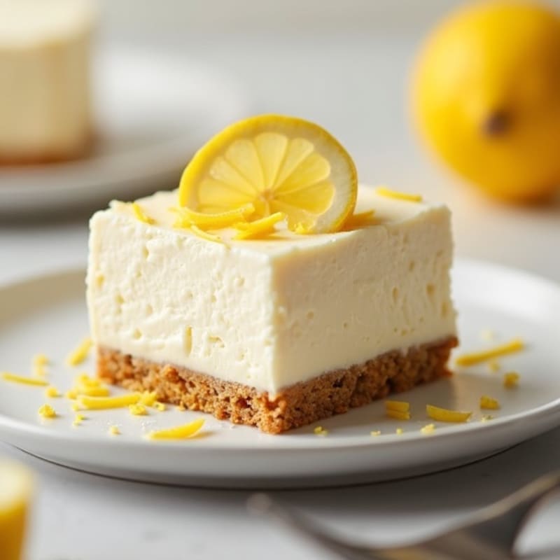 Creamy Greek Yogurt Protein Cheesecake