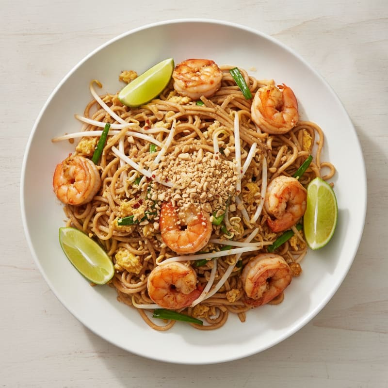 Shrimp Pad Thai Noodles