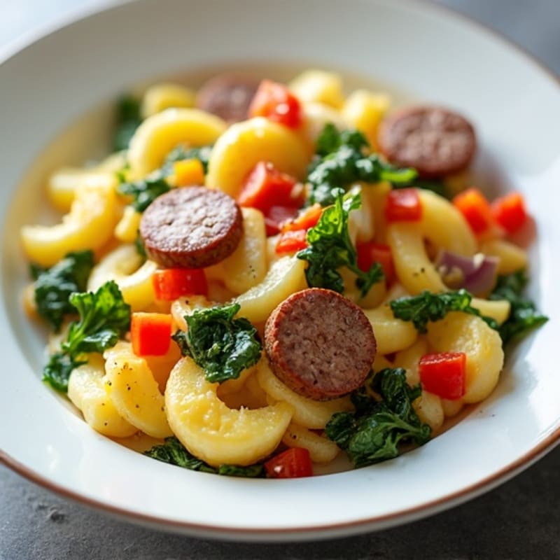 Fluffy Egg and Veggie Scramble