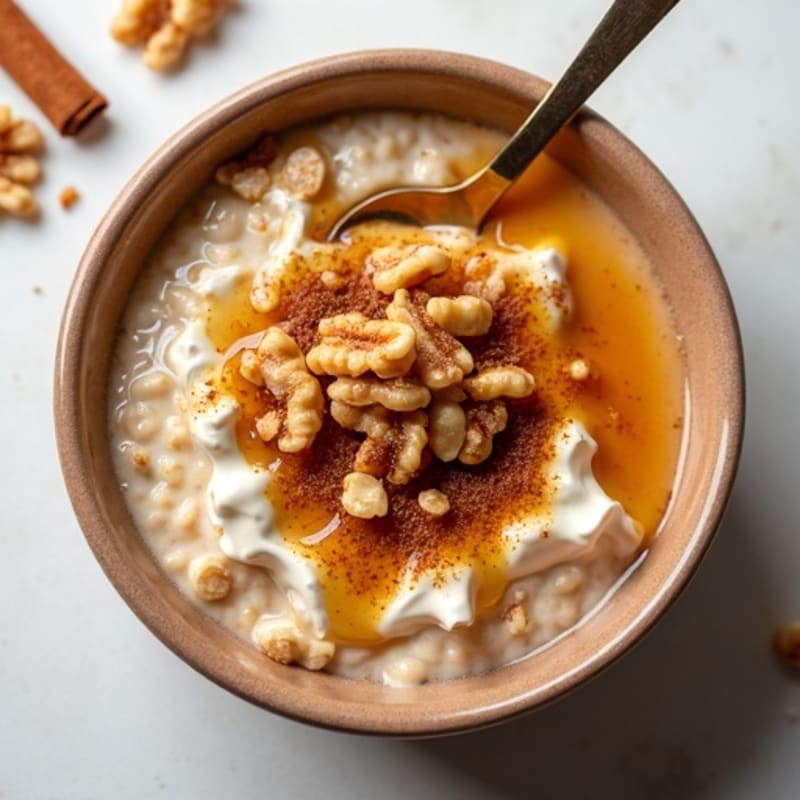 Hearty Maple Cinnamon Oatmeal