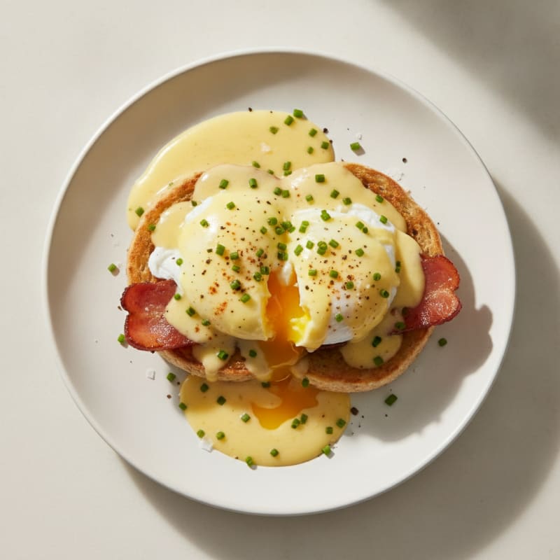 Classic Eggs Benedict with Hollandaise