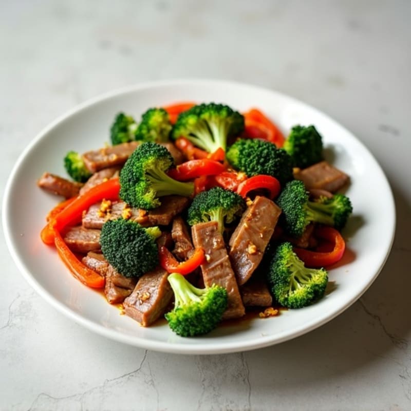 Ginger-Garlic Beef and Broccoli Stir-Fry