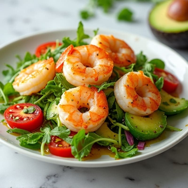 Fresh Zesty Shrimp with Creamy Avocado
