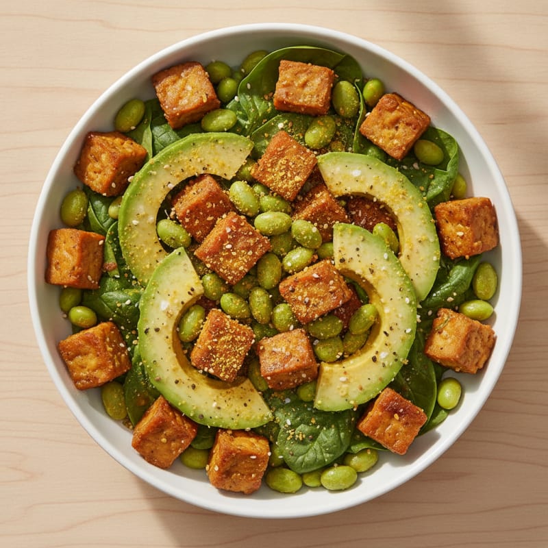 Tempeh & Edamame Protein Power Bowl