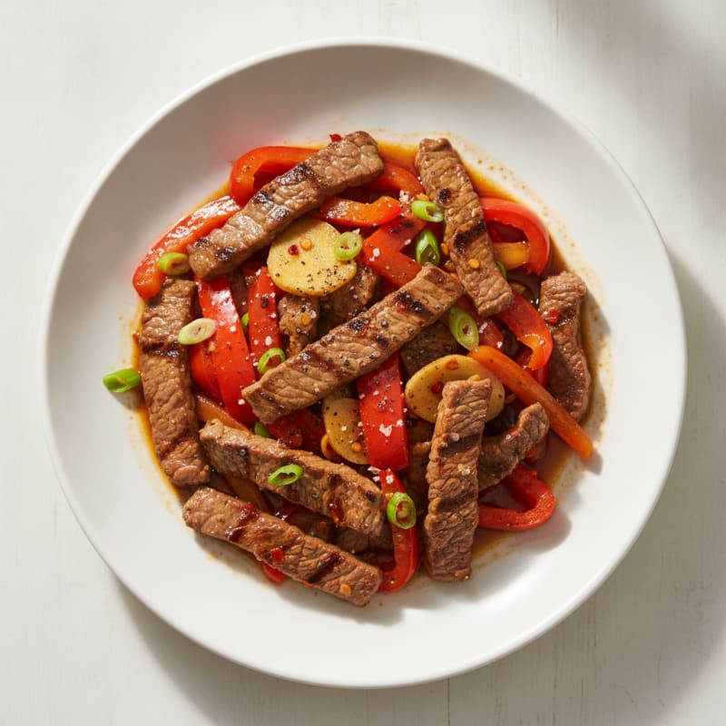 Spicy Lean Beef Stir-Fry
