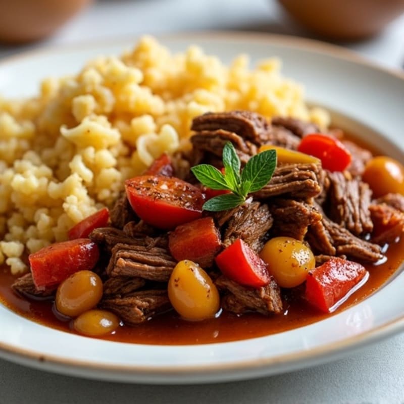 Slow-Cooked Tender Chili-Spiced Shredded Beef