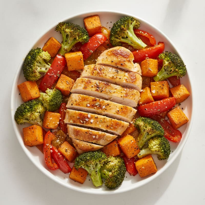 Sheet Pan Lemon Herb Chicken and Veggies
