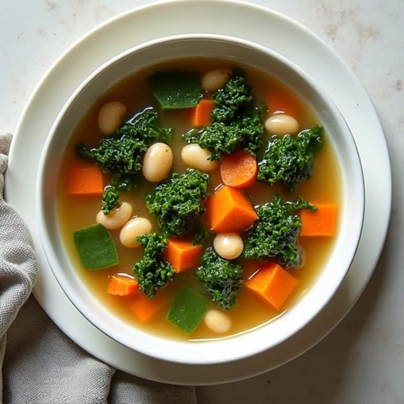Hearty Kale and White Bean Soup