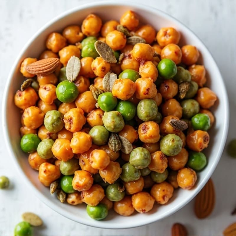 Crunchy Roasted Chickpea Trail Mix