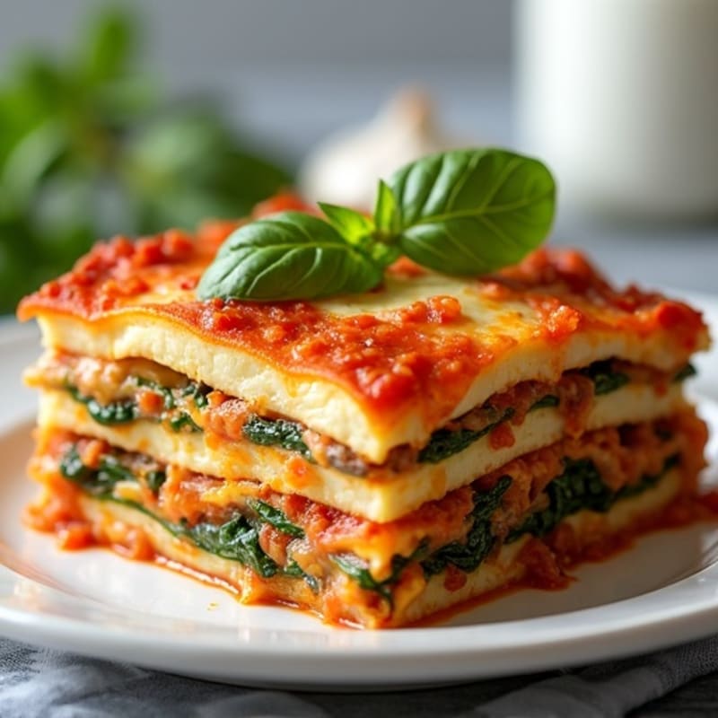 Hearty Baked Veggie Lasagna
