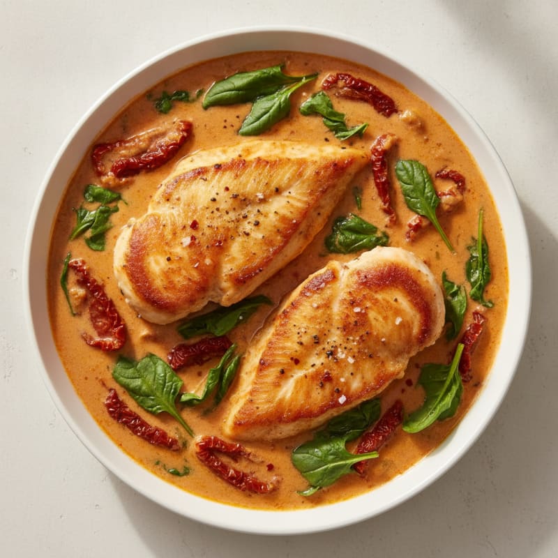 Marry Me Chicken with Sun-Dried Tomatoes