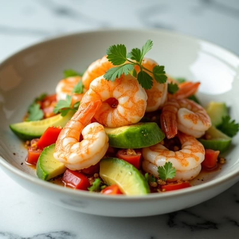 Fresh Zesty Shrimp and Avocado Ceviche