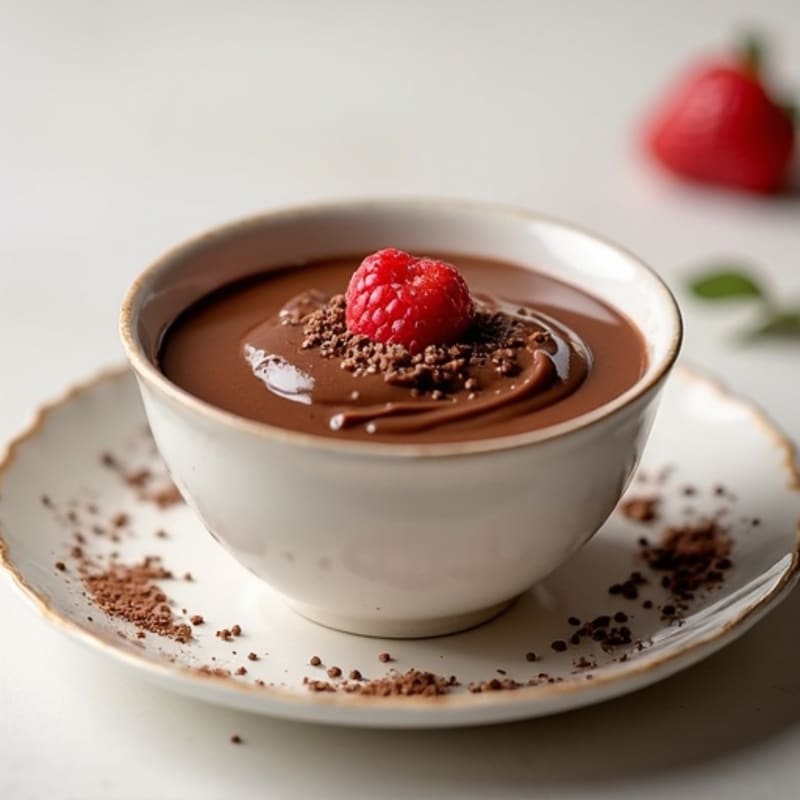 Silky Chocolate Protein Pudding