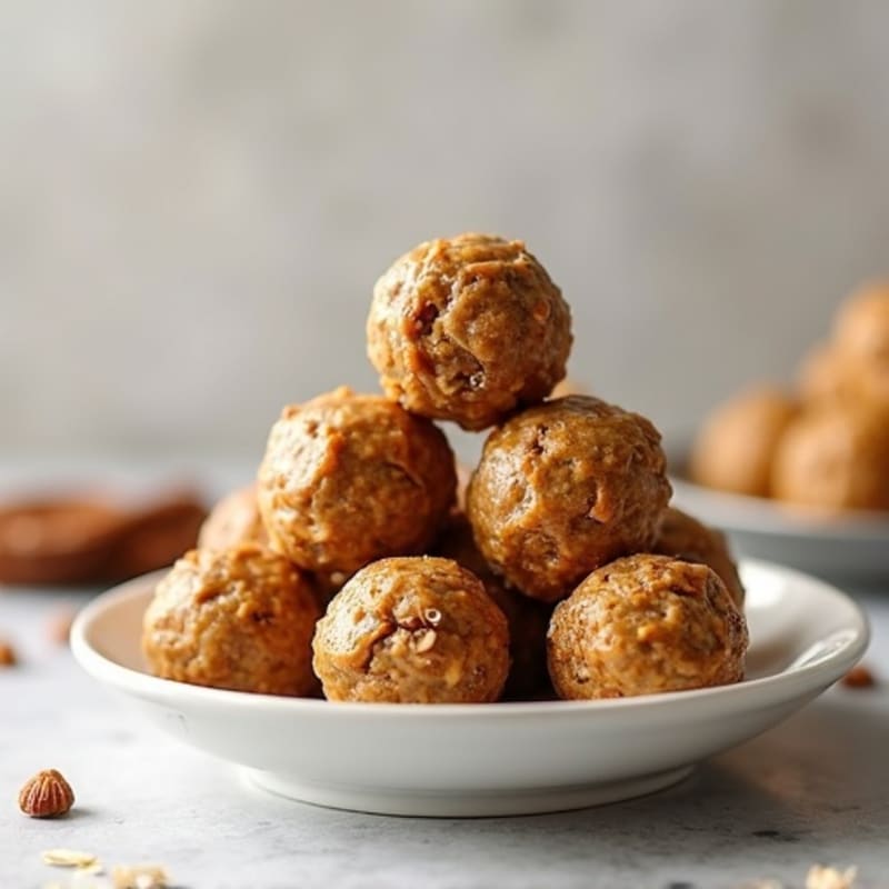 No-Bake Almond Butter Protein Bites