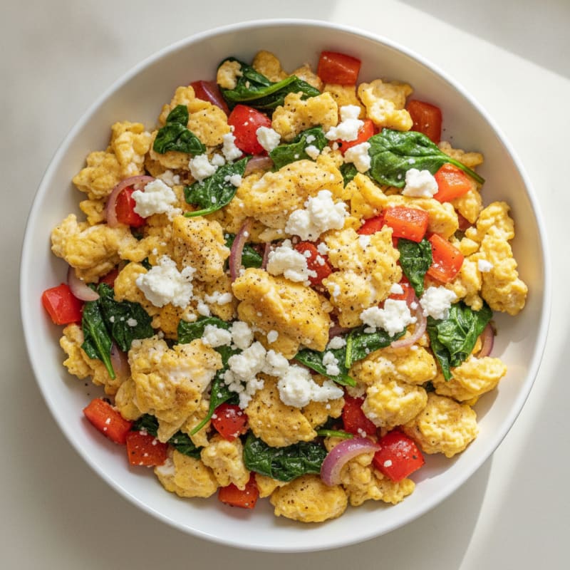 Savory Stovetop Egg and Vegetable Scramble