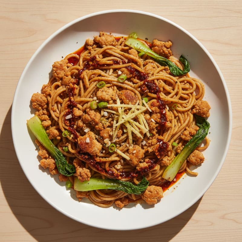Sichuan Dan Dan Noodles with Chili Oil