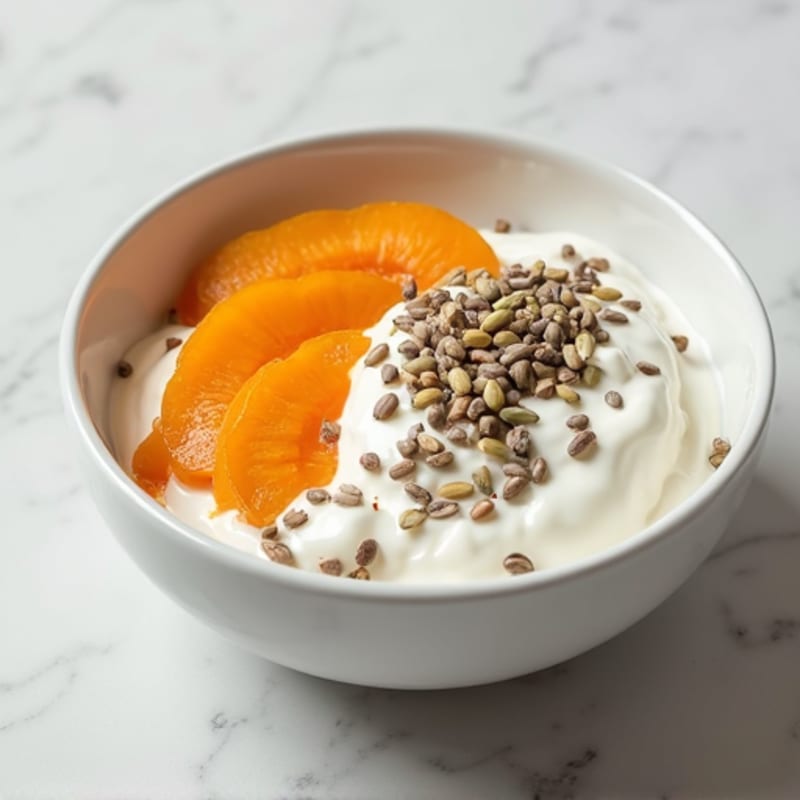 Greek Yogurt with Chia Seeds and Pumpkin Seeds